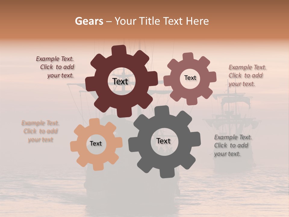 Shoes, Gym Shoes, Boots And Other Footwear Stand On A Rack PowerPoint Template