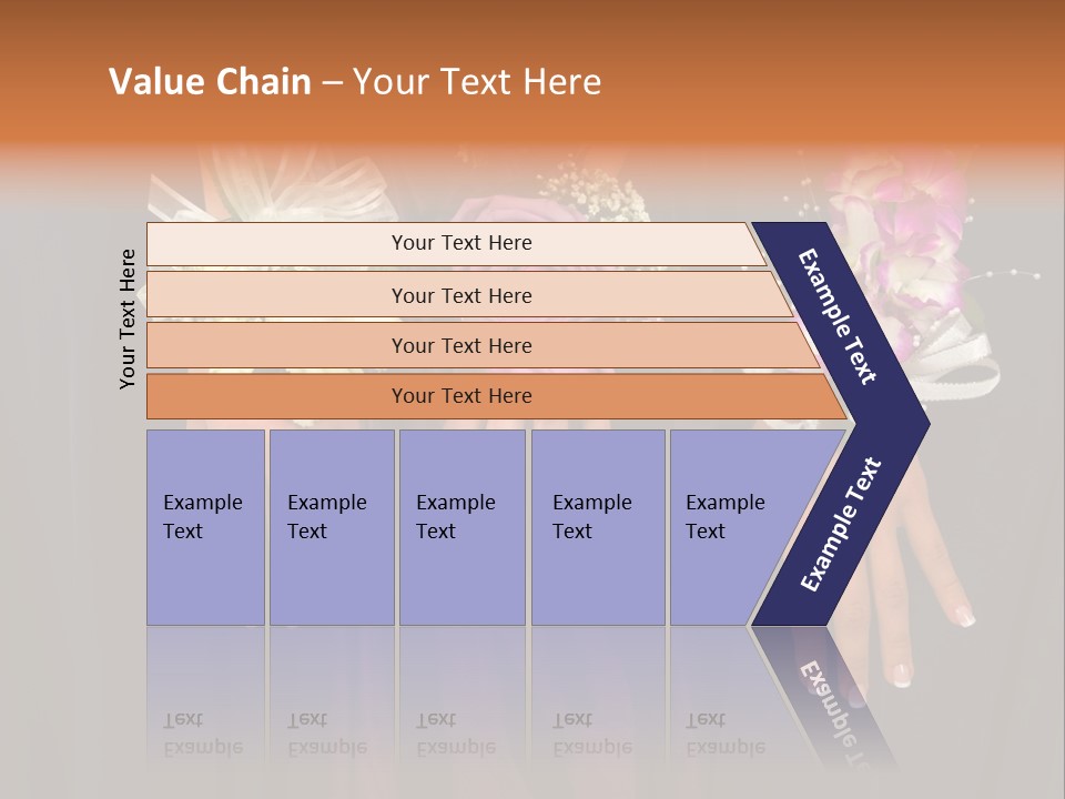 Prom Or Wedding Corsages PowerPoint Template