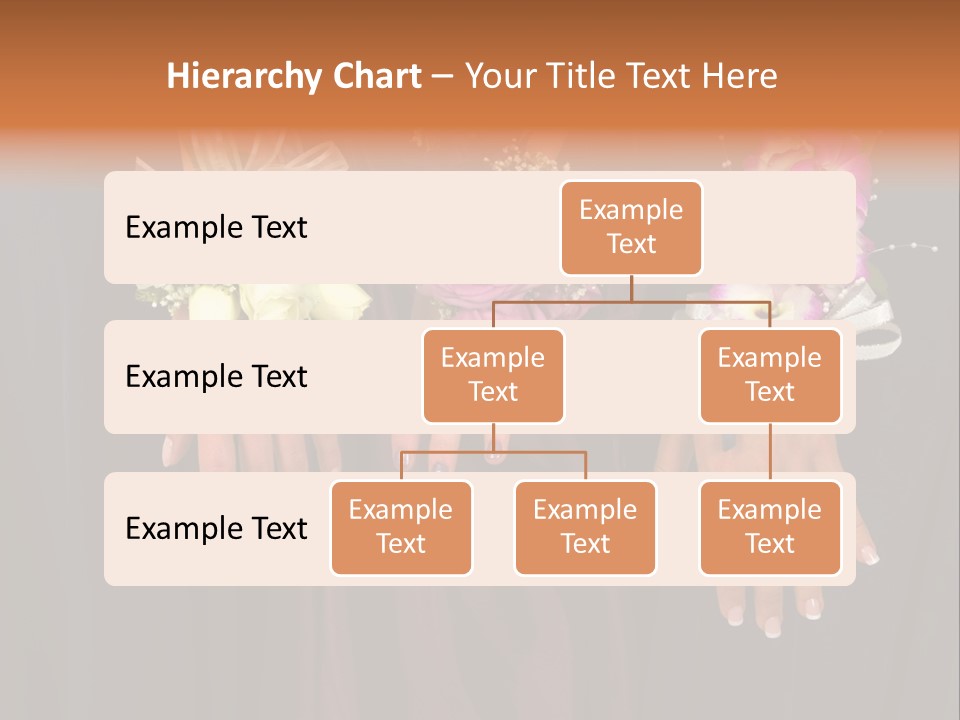 Prom Or Wedding Corsages PowerPoint Template