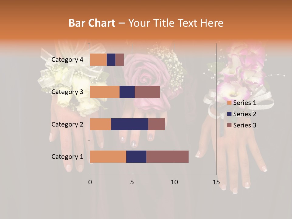 Prom Or Wedding Corsages PowerPoint Template