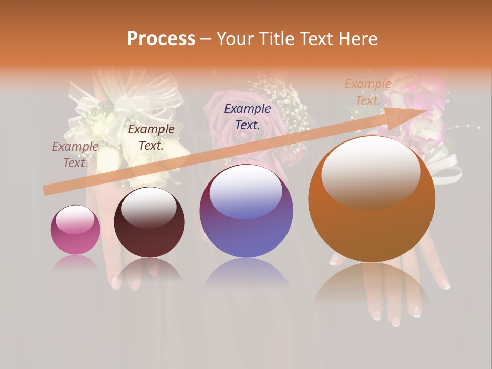 Prom Or Wedding Corsages PowerPoint Template