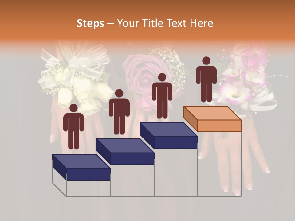 Prom Or Wedding Corsages PowerPoint Template