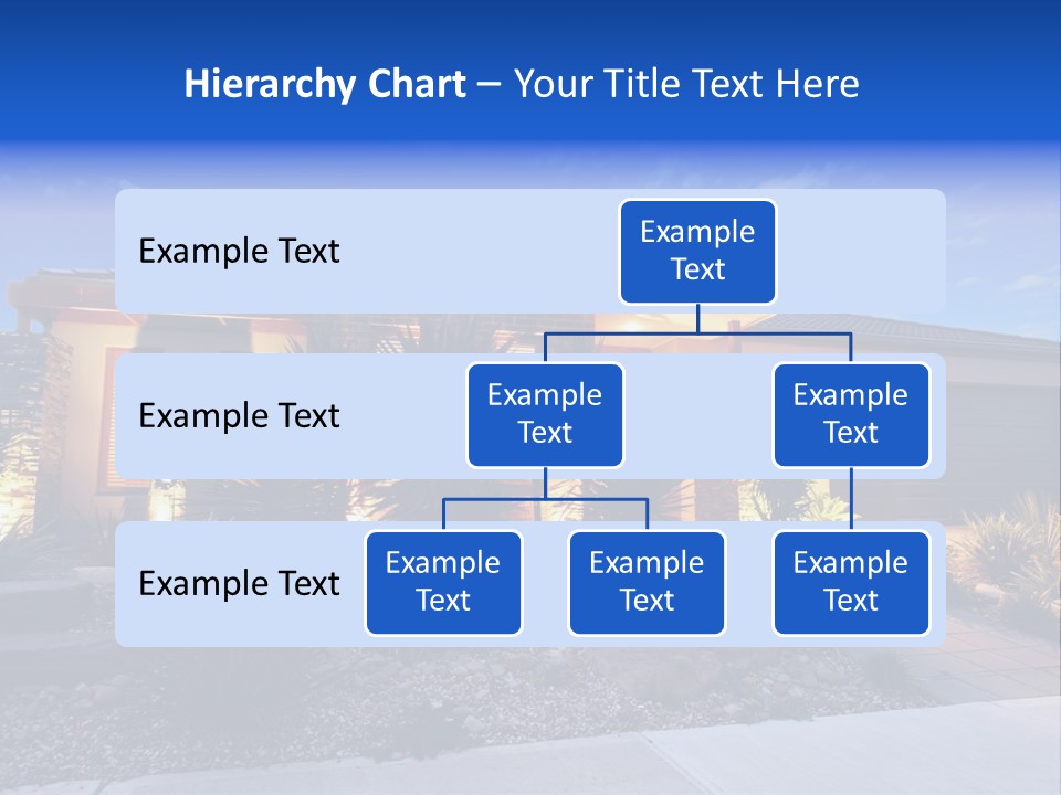Contemporary Design House Facade PowerPoint Template