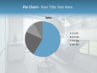 Interior Of A Stomatologic Cabinet PowerPoint Template