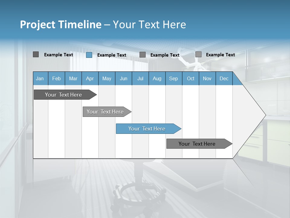 Interior Of A Stomatologic Cabinet PowerPoint Template