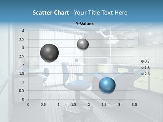 Interior Of A Stomatologic Cabinet PowerPoint Template