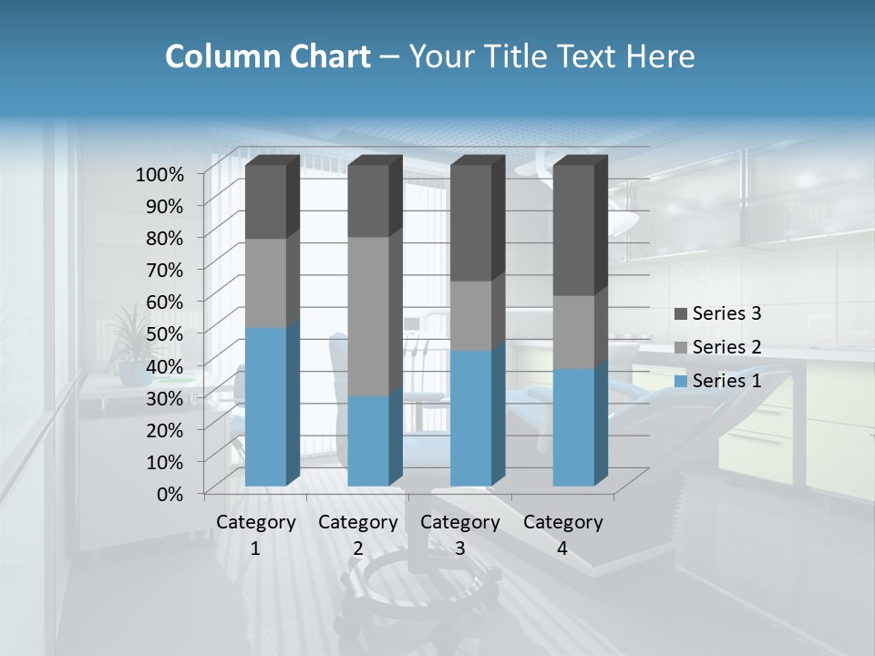 Interior Of A Stomatologic Cabinet PowerPoint Template