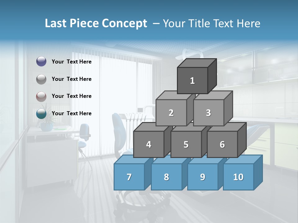 Interior Of A Stomatologic Cabinet PowerPoint Template