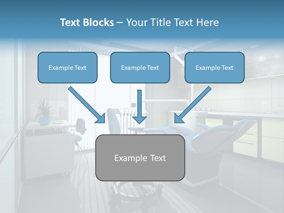Interior Of A Stomatologic Cabinet PowerPoint Template
