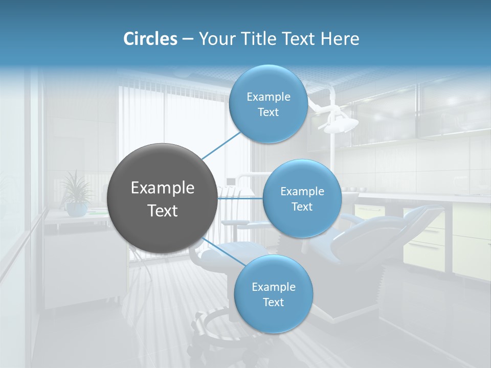 Interior Of A Stomatologic Cabinet PowerPoint Template