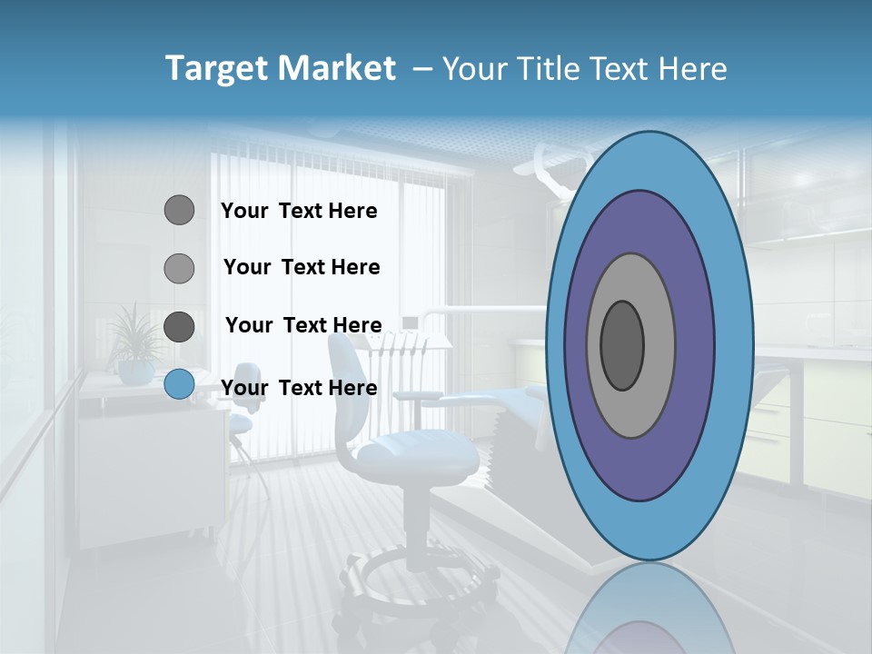 Interior Of A Stomatologic Cabinet PowerPoint Template