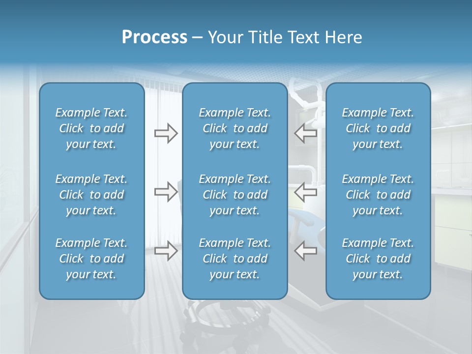 Interior Of A Stomatologic Cabinet PowerPoint Template