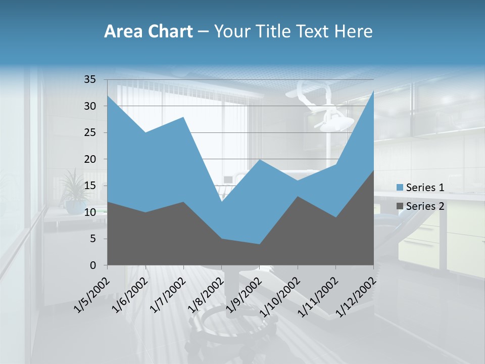 Interior Of A Stomatologic Cabinet PowerPoint Template