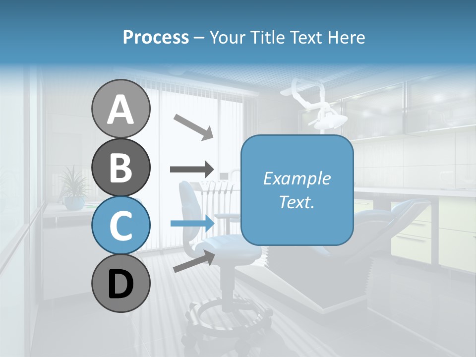 Interior Of A Stomatologic Cabinet PowerPoint Template