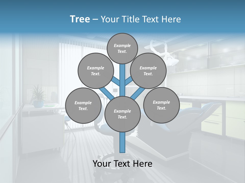 Interior Of A Stomatologic Cabinet PowerPoint Template