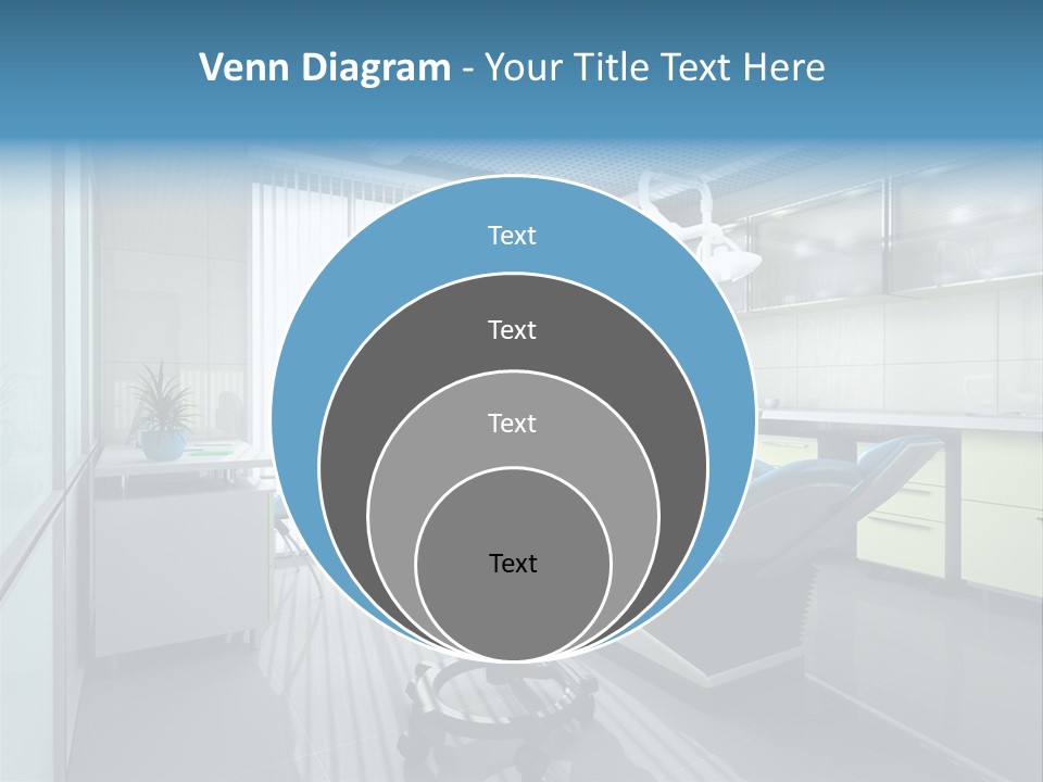 Interior Of A Stomatologic Cabinet PowerPoint Template