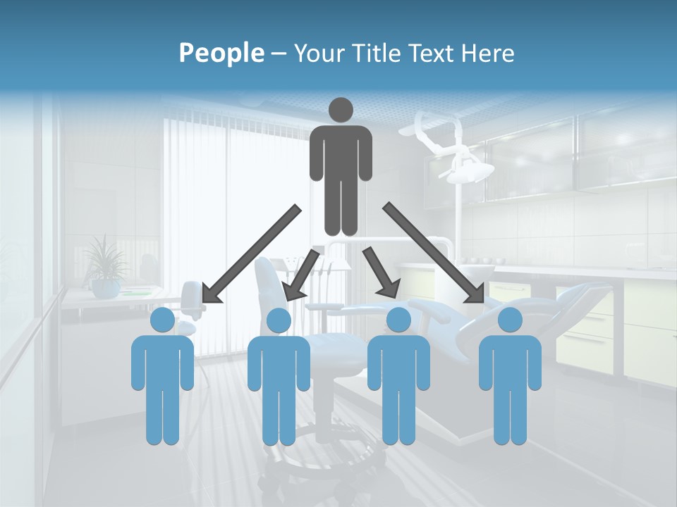 Interior Of A Stomatologic Cabinet PowerPoint Template