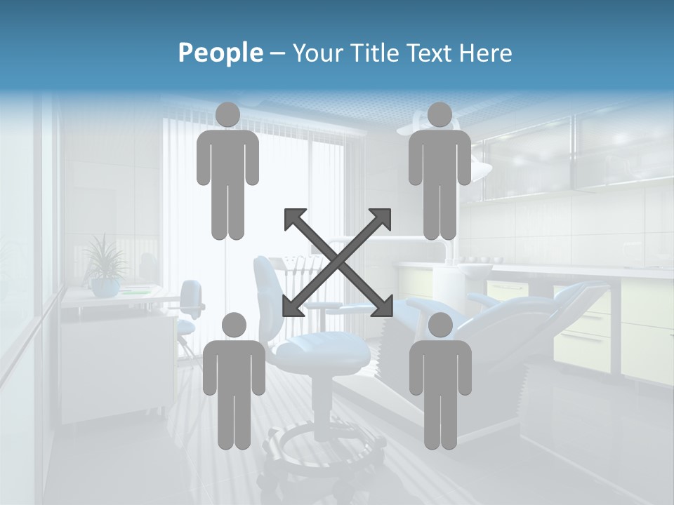 Interior Of A Stomatologic Cabinet PowerPoint Template