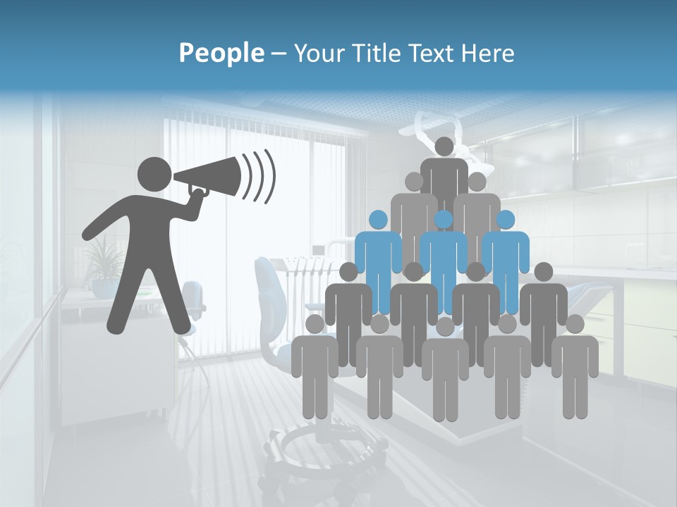 Interior Of A Stomatologic Cabinet PowerPoint Template