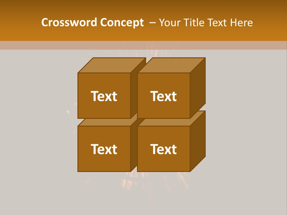A Clock On A Wall In A Dark Room PowerPoint Template