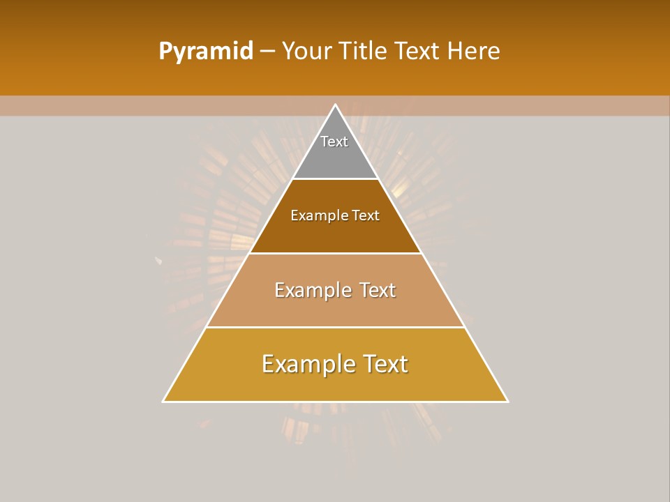 A Clock On A Wall In A Dark Room PowerPoint Template