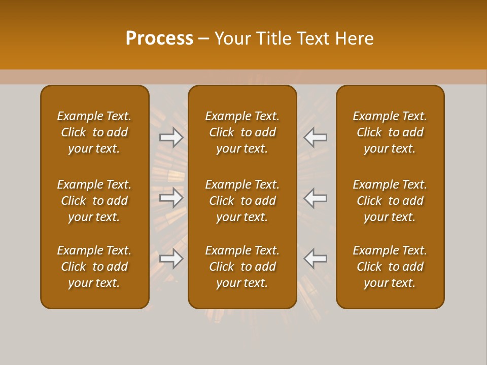 A Clock On A Wall In A Dark Room PowerPoint Template
