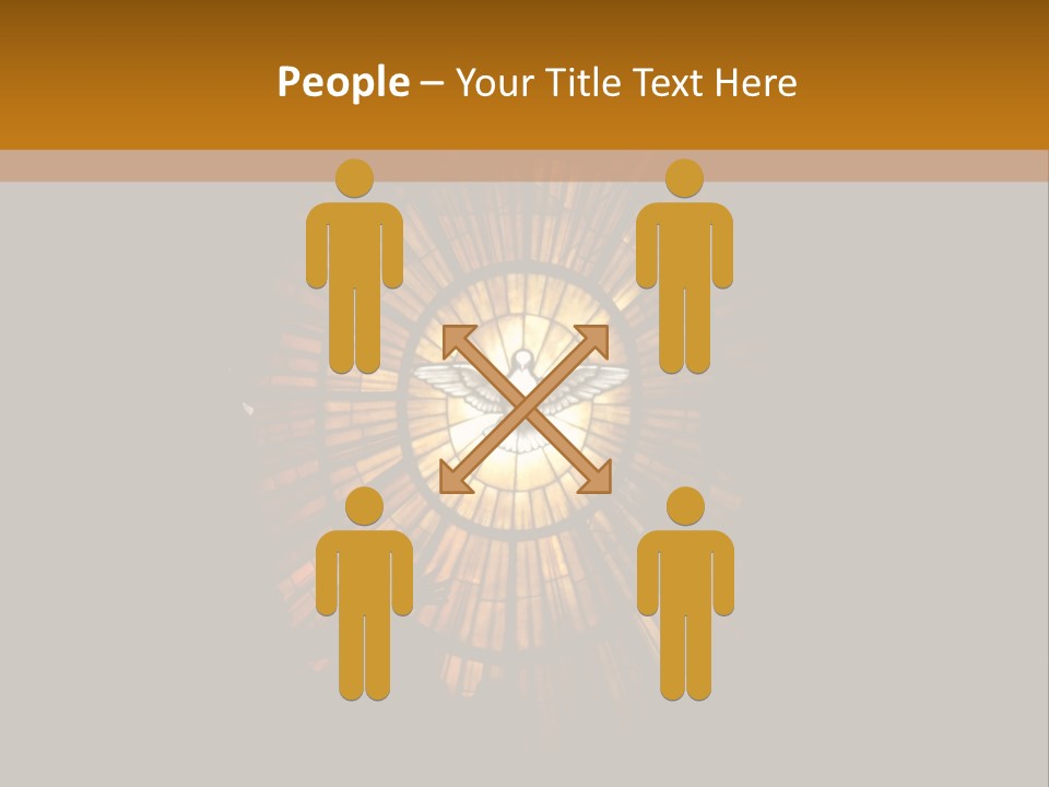 A Clock On A Wall In A Dark Room PowerPoint Template