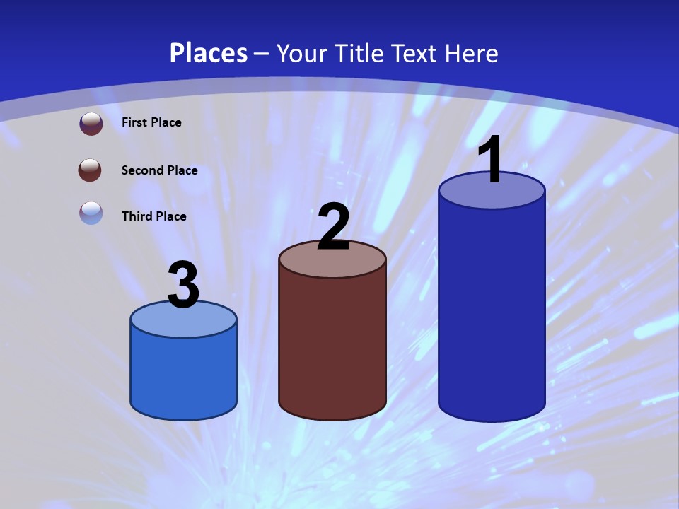 Light Path From Right PowerPoint Template