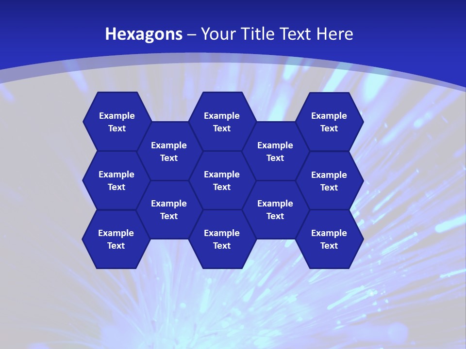 Light Path From Right PowerPoint Template