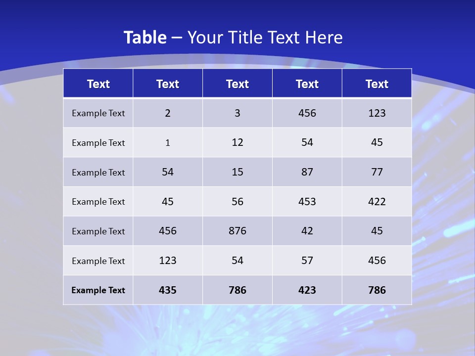 Light Path From Right PowerPoint Template