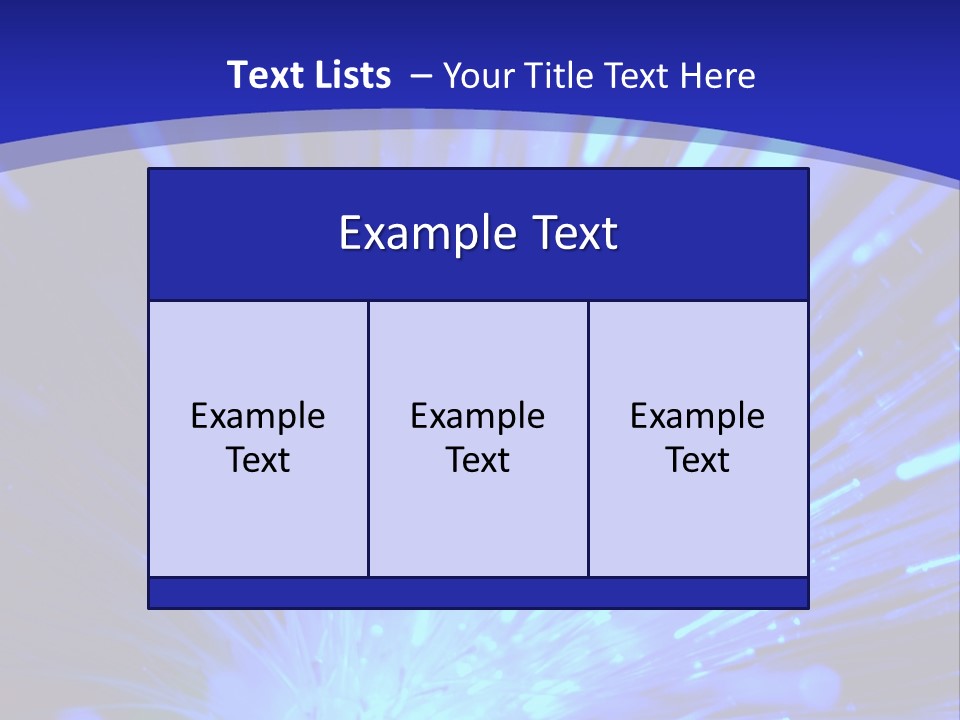 Light Path From Right PowerPoint Template