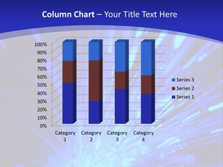 Light Path From Right PowerPoint Template