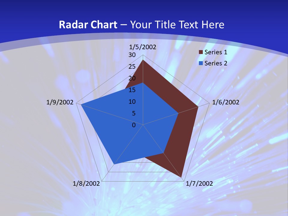 Light Path From Right PowerPoint Template