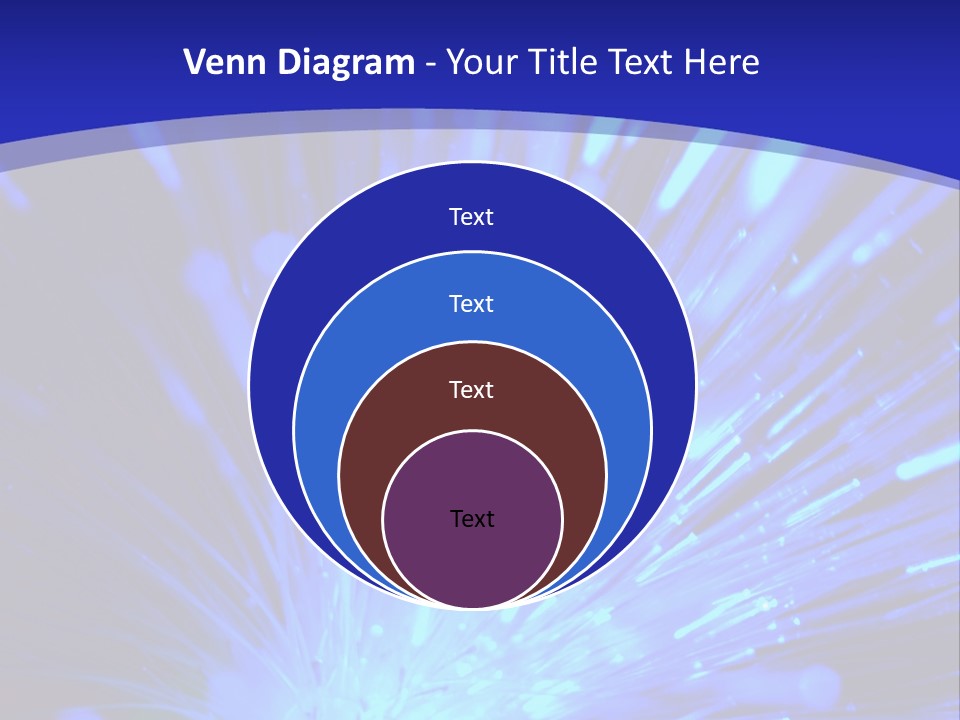 Light Path From Right PowerPoint Template