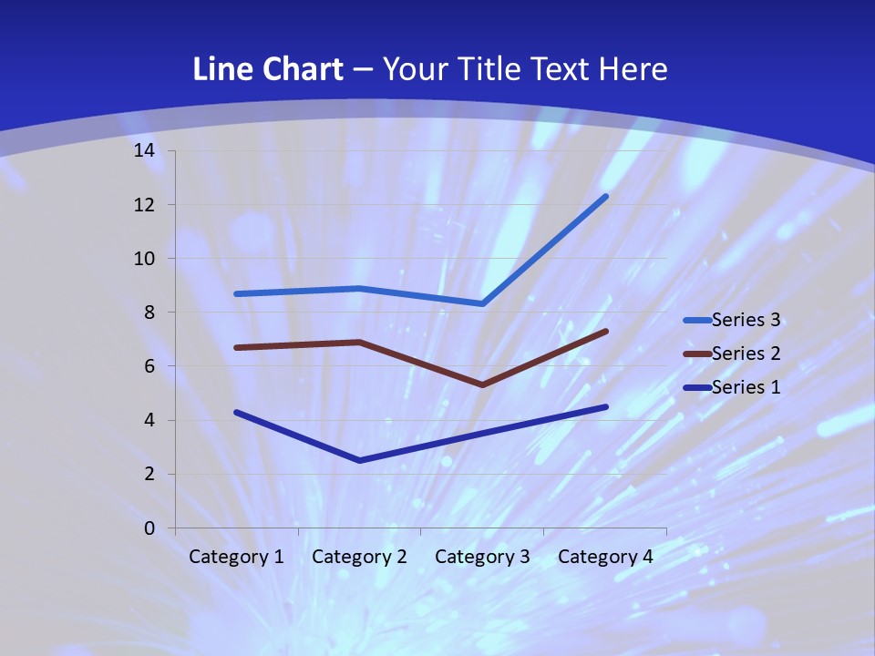 Light Path From Right PowerPoint Template