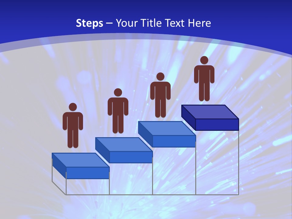 Light Path From Right PowerPoint Template