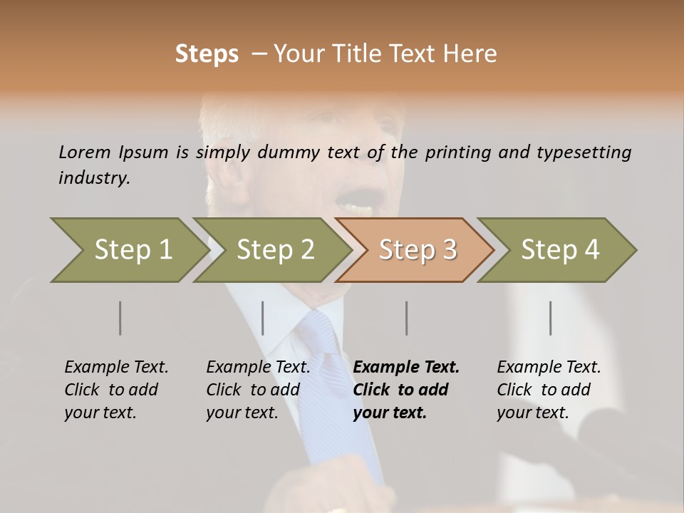 John Mccain PowerPoint Template