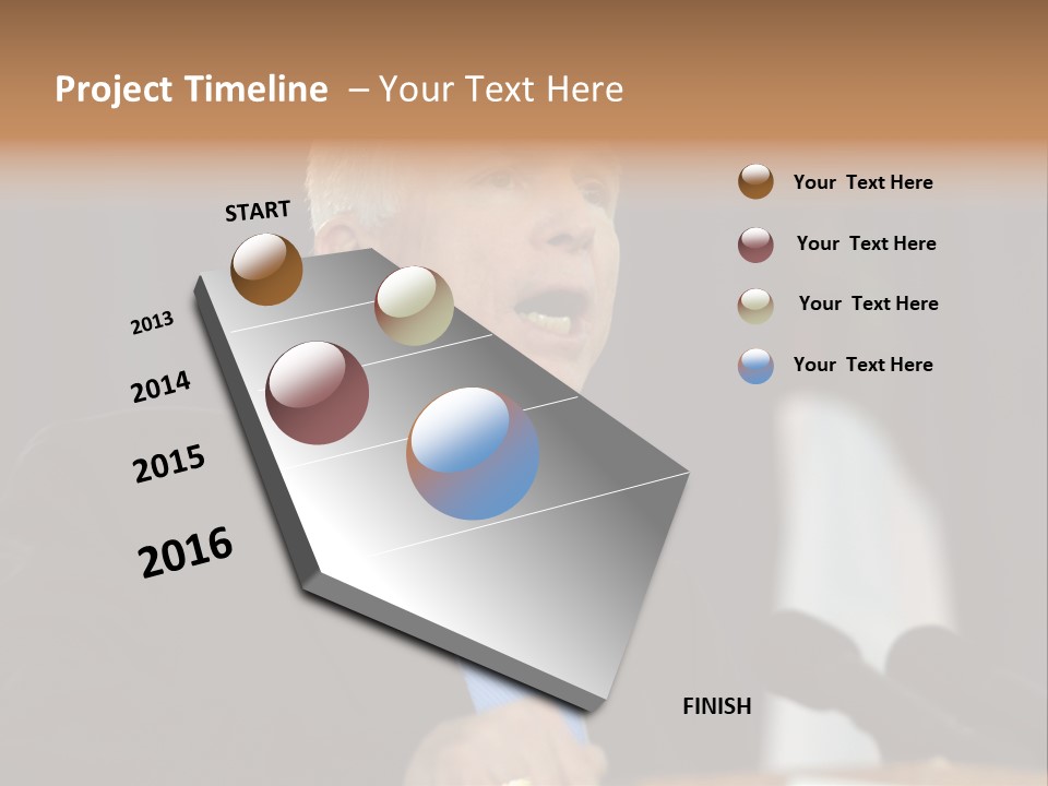 John Mccain PowerPoint Template