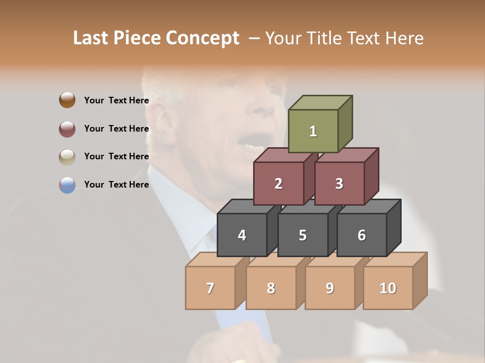John Mccain PowerPoint Template