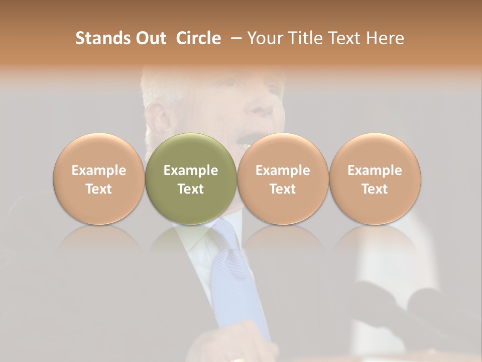 John Mccain PowerPoint Template