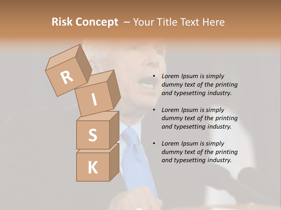 John Mccain PowerPoint Template