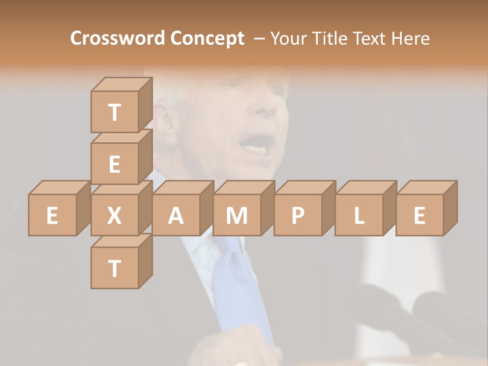 John Mccain PowerPoint Template
