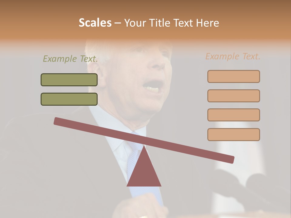 John Mccain PowerPoint Template
