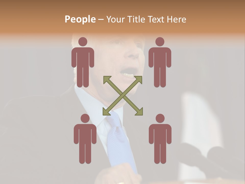John Mccain PowerPoint Template