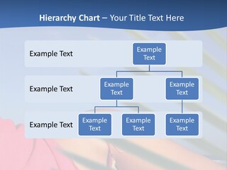 Woman In Kaftan On The Beach With Palm Foliage Foreground PowerPoint Template