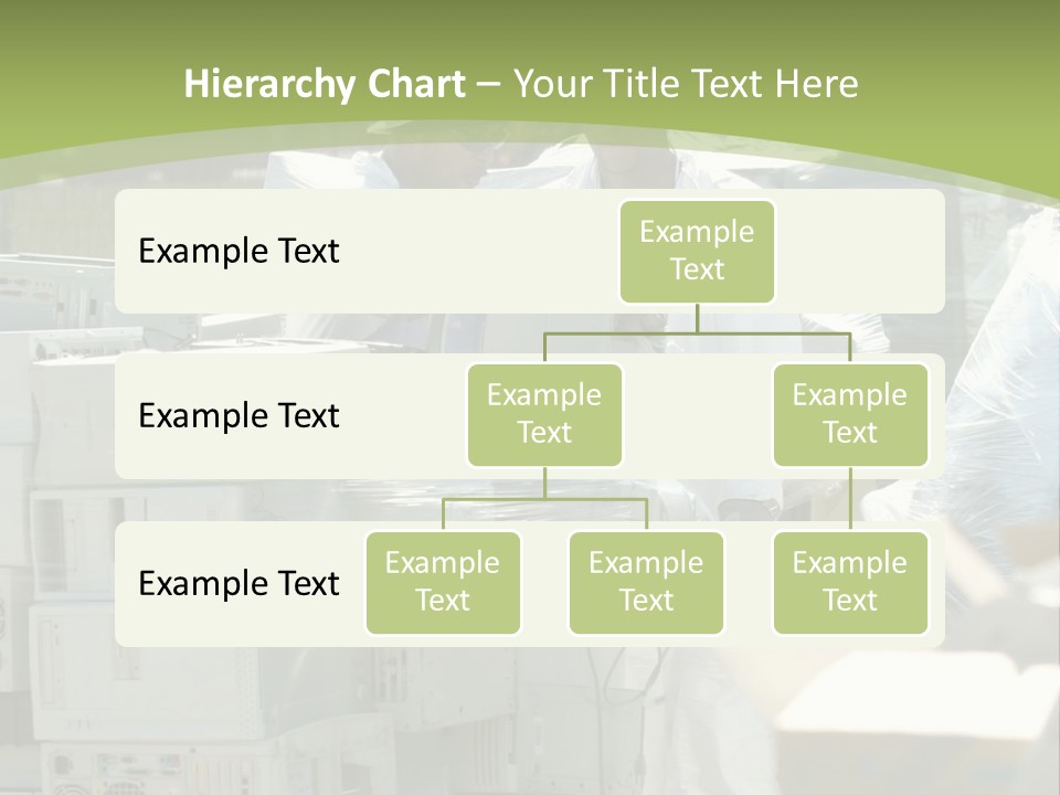 An E Waste Drop Off Location Up On Earth Day PowerPoint Template