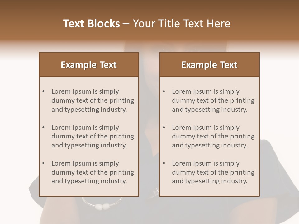 Attractive Young Brunette Hispanic Woman Health Care Worker With A Smiling Friendly Expression On White PowerPoint Template