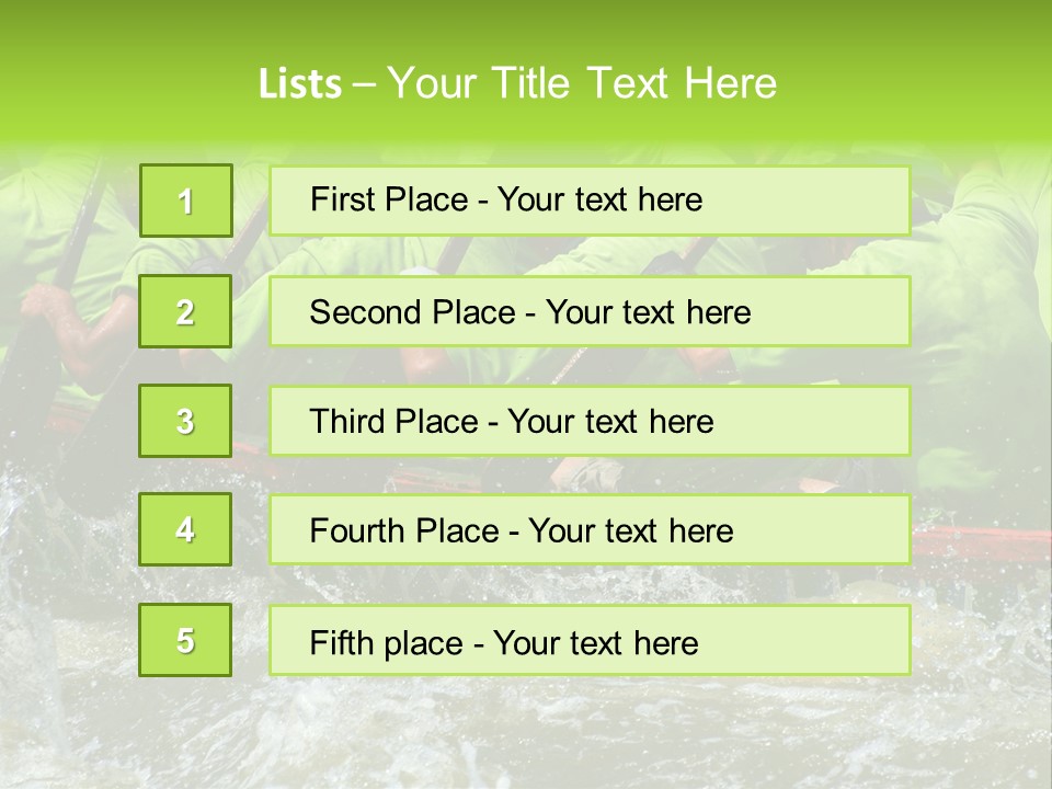 Dragon Boat Racing PowerPoint Template