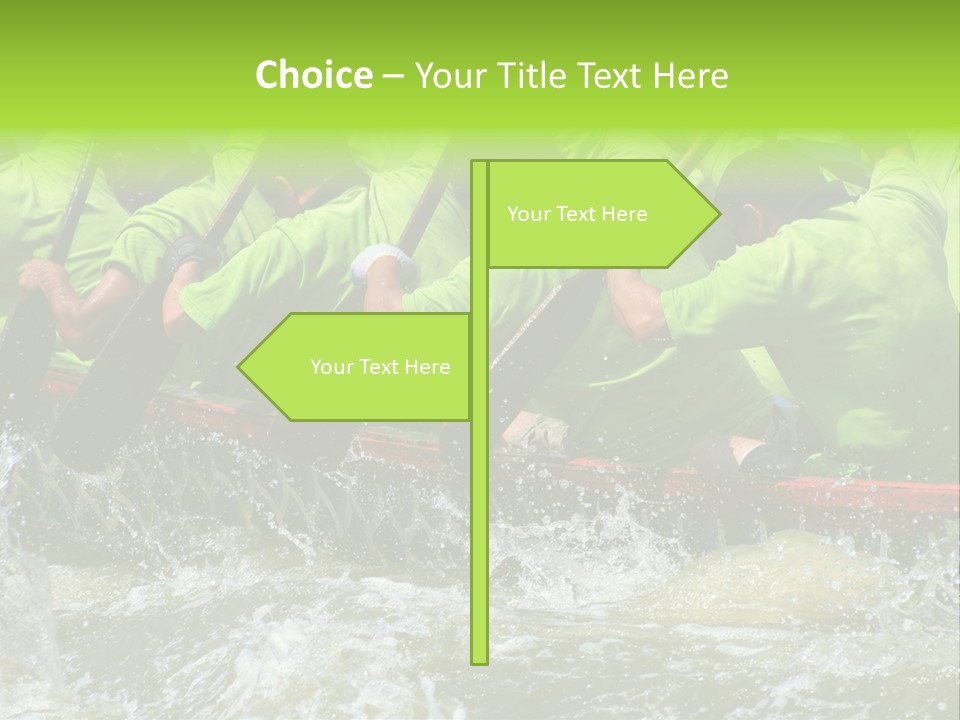 Dragon Boat Racing PowerPoint Template