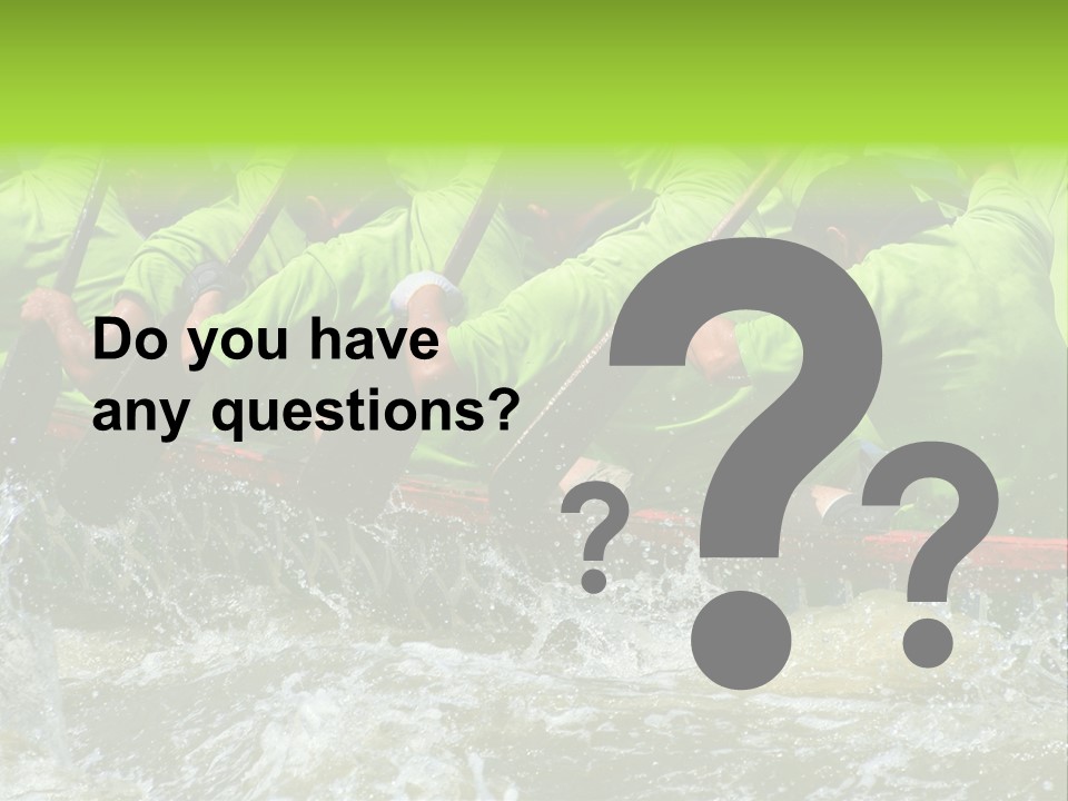 Dragon Boat Racing PowerPoint Template